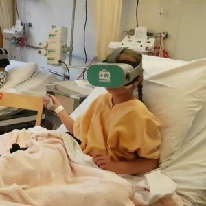 Virtual Reality brillen voor zieke leerlingen