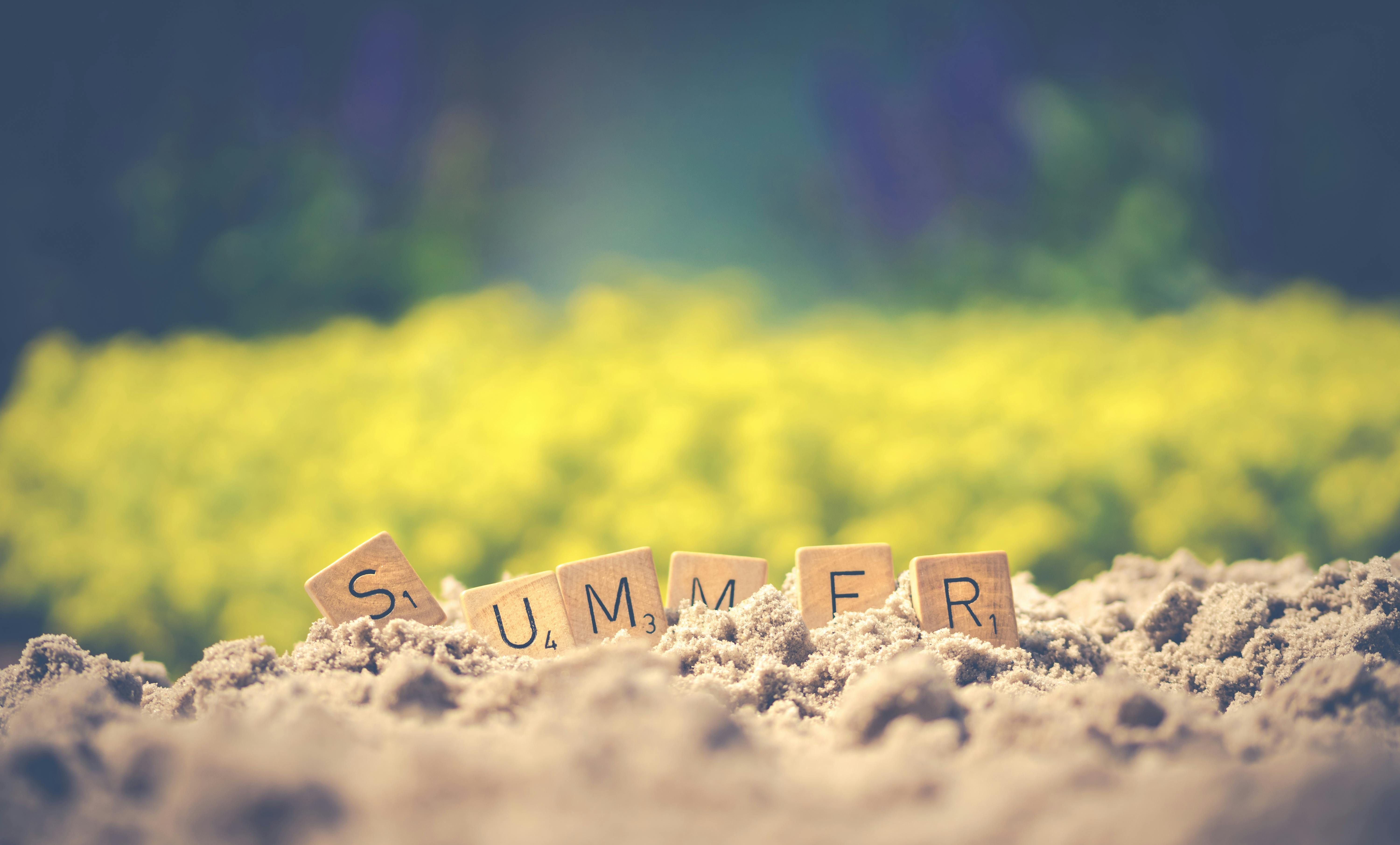 Fijne zomer(vakantie)!